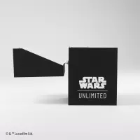 3. Gamegenic: Star Wars Unlimited - Soft Crate - Pudełko na Karty - Black/White