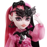 3. Mattel Lalka Monster High Draculaura + Zwierzątko Hrabia Nietoperz Wspaniały HHK51 