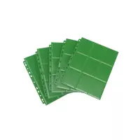 2. Gamegenic: 18-Pocket Pages Sideloading - Koszulki do Segregatora - Green (50 szt)