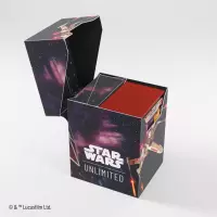 5. Gamegenic: Star Wars Unlimited - Soft Crate - Pudełko na Karty - X-Wing/TIE Fighter