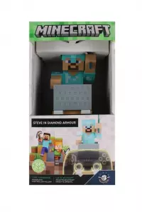 1. Stojak Minecraft - Steve w Diamentowej Zbroi