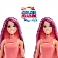 5. Mattel Barbie Lalka Pop Rev Bubble Tea Owocowy Sok Mango HTJ22 