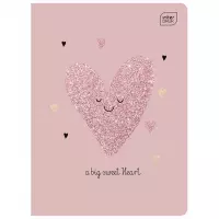2. Interdruk Zeszyt A5 32 kartki kratka Glitter 313782