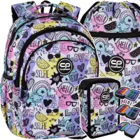 1. CoolPack Jerry Plecak Szkolny Mood F029934 + Worek F070934 + Piórnik F067934