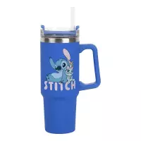 3. Kubek Podróżny ze Słomką Disney Stitch - 900 ml