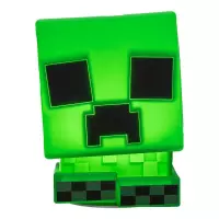 4. Silikonowa Lampka z Akumulatorem Minecraft -  Creeper
