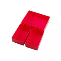 2. Gamegenic: Token Silo Card Add-On - Pojemniki - Red - 3 szt.