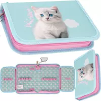 1. Starpak Piórnik Dwuklapkowy Bez Wyposażenia Cuties Kitty 550991