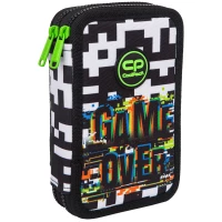 3. CoolPack Jumper 2 Piórnik Dwukomorowy Z Wyposażeniem Game Over F066679