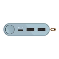 2. Fresh 'n Rebel Powerbank 18000 mAh USB-C Dusky Blue
