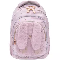 1. AstraBag Plecak Szkolny AB330 Fluffy Bunny 502025022