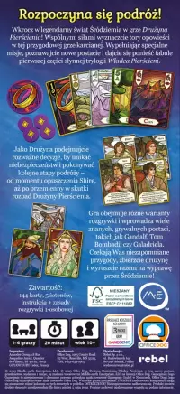 8. Władca Pierścieni: Drużyna Pierścienia - Wciągająca gra karciana