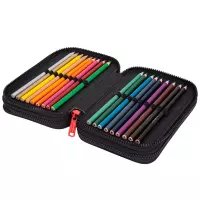 4. CoolPack Jumper 3 Piórnik Trzykomorowy Z Wyposażeniem Catch Me F067666