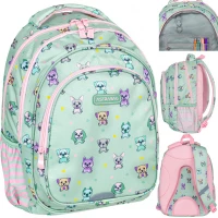 1. AstraBag Plecak Szkolny AB300 Puppie's World 502024081