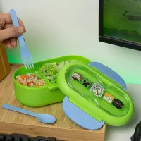 5. Pudełko na Lunch + Sztućce Minecraft 